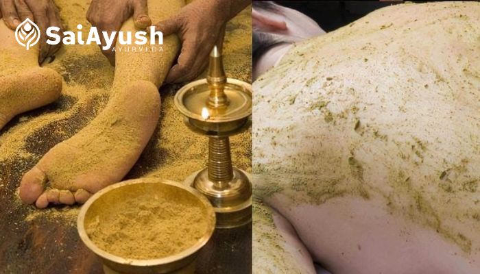 Weight Loss Ayurveda Treatment : Udvarthanam