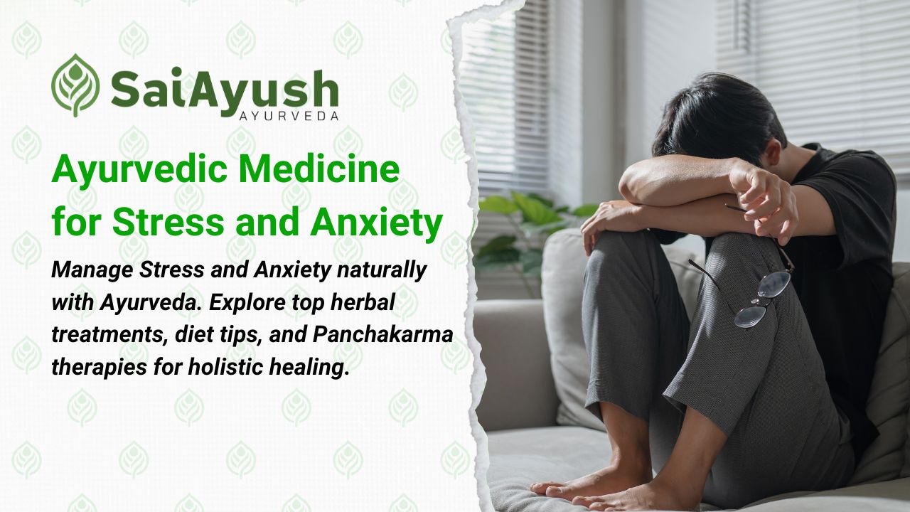 Ayurvedic Medicine for stress and Anxiety