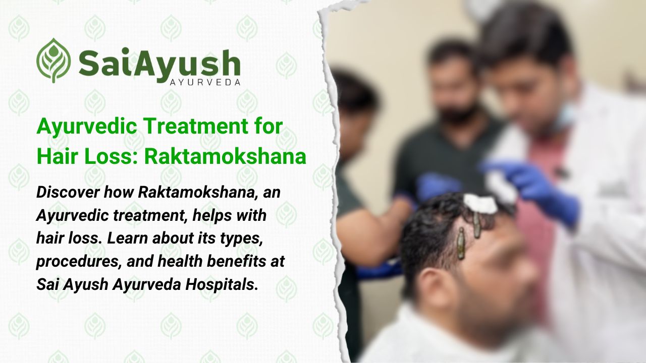 Ayurvedic Treatment for Hair Loss Raktamokshana